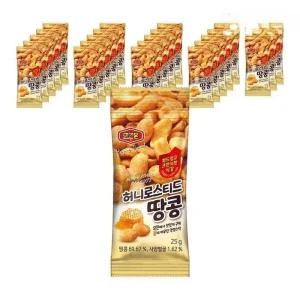 머거본 허니로스티드 땅콩 25g 24봉