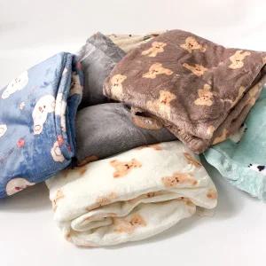 남여공용 밍크 수면바지 커플 잠옷바지 극세사 겨울 실내복 파자마 홈웨어