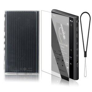 워크맨 소니 Nw-A306 시리즈 Nw-A307 A300 뮤직 플레이어와 호환되는 소프트 TPU 크리스탈 클리어 케이스(클리어)