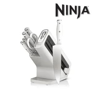 Ninja 샤크닌자 NeverDull 7종 주방칼세트 고탄소 스테인리스 내장형 샤프너 블록