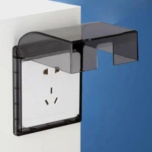 전기 콘센트 방수 커버 보호 스위치 안전 덮개 블랙 마개 3구 보호 커버 콘센트 전기 덮개 멀티탭 안전