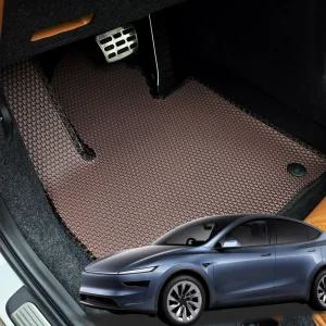 차바라기 테슬라 모델Y 주니퍼 벌집매트 더블 엠보 TPE 카매트 자동차 발판 용품