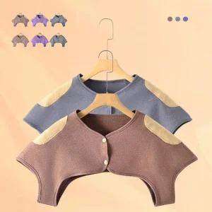 어깨워머 겨울 방한 보온 어깨토시 흡습발열 남녀공용 그레이