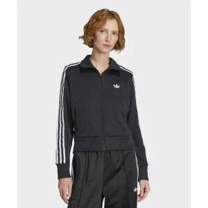 아디다스 ADIDAS 파이어버드 니트 트랙탑 - 블랙:화이트 JY2613 182261