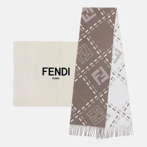 (펜디) 자카드 리버시블 울 머플러(FXT462)