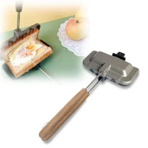 휴대용 직화 샌드위치 메이커 토스트 구이 양면그릴그릴 쿠커 그릴 미니터기 식빵굽는계 누르는 화기 화계