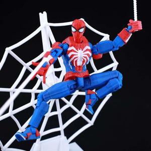 또봇 9L3D 인쇄 스파이더 맨 세대 웹 럭키 더미 13 움직일 수있는 Shapeshift 액션 피규어 마네킹 독 심비