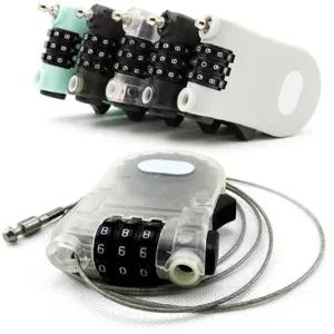 유모차자물쇠 오토릴 와이어락 자물쇠 길이조절 가능