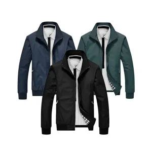 겨울 점퍼 연예인 아우터 봄 남성 항공 간절기