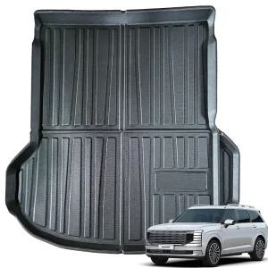 발키리 현대 펠리세이드 LX3 카본 풀커버 3D 방수 오염방지 논슬립 차박 차량용 트렁크매트(호환)