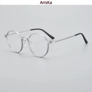 일본안경테 빅사이즈 150mm 티타늄 빈티지 남성 테