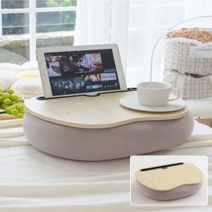 쿠션테이블 무릎 탁자 쇼파 태블릿 독서대 데스크 책상