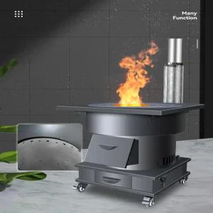 가마솥화덕 아궁이 무쇠가마솥 무쇠 난로 야외 솥걸이 중형