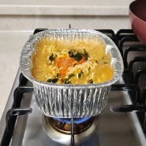 SINAID 은박 라면용기 10P 한강라면용기