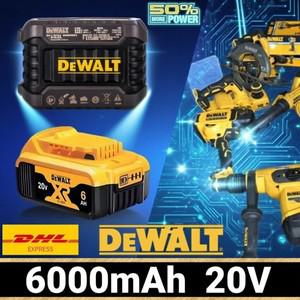 DEWALT 호환 배터리 20V 6AH 충전식 리튬 이온 DCB115 고속 충전 DEWALT 호환 도구