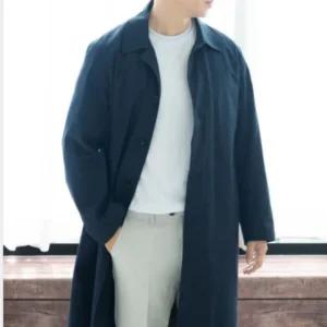 남성 남자 가을 트렌치코트 하객룩 데이트룩 코트