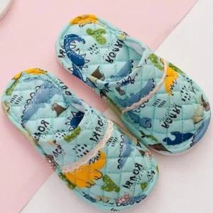 [라일리] Rly 순면 아동 유아 면 실내화 가벼운 층간소음 퀼트