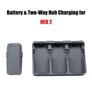 RC소품 DJI Neo 2용 오리지널 지능형 비행 배터리 1606mAh 양방향 충전 허브 충전기 2 드론 액세서리