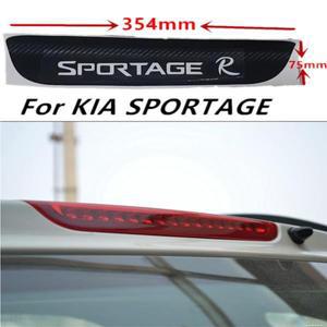 카본 자동차 스티커 하이 마운트 정지 램프 브레이크 조명 기아 스포티지 2011-2016 R  1PC