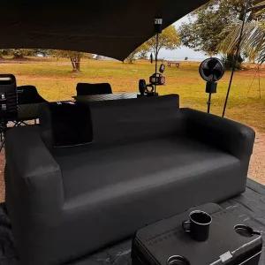 몬트리프 캠핑용 휴대용 펌프내장형 쇼파 압력조절 베드 에어소파베드 대형 당일발송 튜브 소파