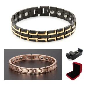 [굿야드] Woori 99.999% 게르마늄 티타늄 건강 팔찌 2종