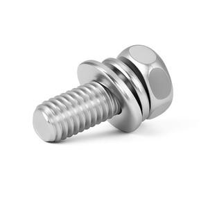 304 스테인레스 십자 육각 복합 나사(와셔 포함) 스프링 와셔 오목 구멍 나사 머신 볼트