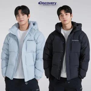 [디스커버리] 24FW 겨울 DMDJ6A046 남성 베른 고프코어 구스다운 숏패딩 해비다운 패딩