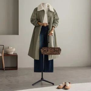 (안나앤플러스) A. 마리벨 카라 롱패딩[패딩D0926I03] 빅사이즈