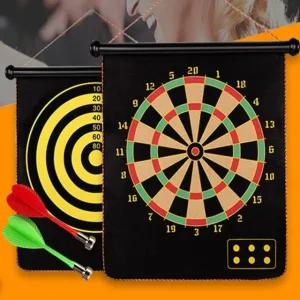 양면 보드 자석 다트 세트 핀 던지기 게임 판 M12815 (WFFH76J)