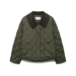 나이스클랍 코듀로이 카라 덕 다운 패딩 A254PWD903