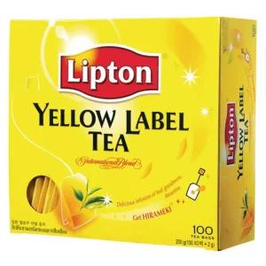 립톤 옐로우 라벨 홍차 2gx100T 유니레버코리아