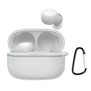 소니 링크 버즈 S WF-LS900N 무선 이어폰 보호 커버 투명 TPU 케이스 카라비너 포함 임팩 방지 방진