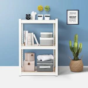 미니 선반 다용도 간편 사이드 2단 선반 소형 수납 공간활용 싱크대 수납장 베란다 조립식 책꽂이 높이