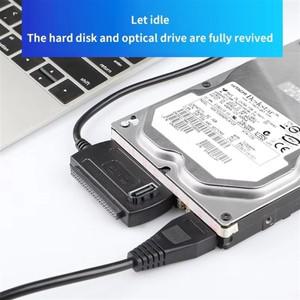 2.5 및 3.5인치 IDE SATA 인터페이스 하드 드라이브를 PC 노트북에 연결하는 USB 2.0 - 어댑터 케이블