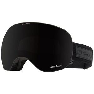 드래곤 X2 스노우 고글 (한밤/한밤)
