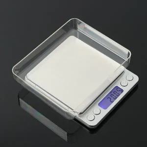 고품질 HWA 정밀 전자저울 0.01g 계량 저울 Max 500g 정밀센서 용기 무게 (WFFNIXN)