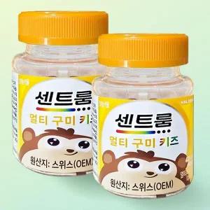 [셀러허브]센트룸 멀티구미 키즈 40구미 2개 어린이 비타민D 비타민A 아연 D (S41743847)