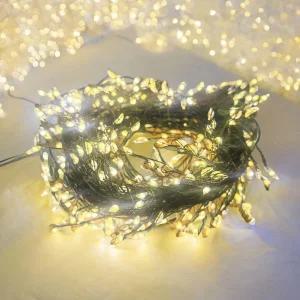 사비오코 지네전구2000구 LED 지네조명 200m 트리전구