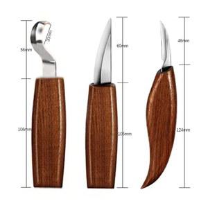 접도 접목도 우드카빙 목공예 세트 4P 우드 카빙나이프 조각끌 목조각 목각 탁상형 조각칼