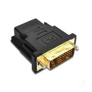HDMI to DVI-I 암수젠더 케이블 변환잭 컨버터 변경아답터 데스크탑 TV 옛날 연결 구형 화면 어댑터 컴퓨터