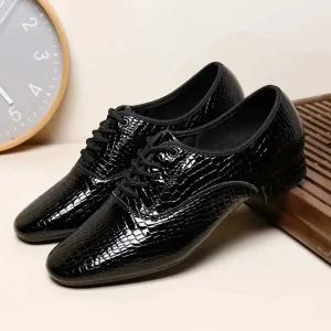 남성 댄스화 구두 스윙화 라인 사교댄스 탱고 슈즈 사교