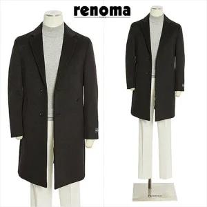 매장판 renoma FW 수입원단 캐시미어 체스터코트 남성필수 아이템 블랙컬러 EK3653 163990