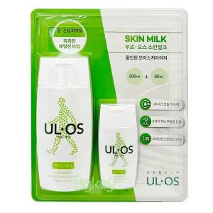 우르오스 올인원 스킨밀크 200ml+60ml 우로스 남자 화장품 남성용 중건성 로션