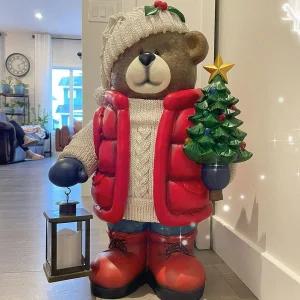 코스트코 인형 크리스마스 장식 트리 곰돌이 곰 크리스마스 장식 선물 성탄