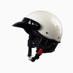 본프리 쇼티 비들 헬멧 클래식 화이트 반모 할리