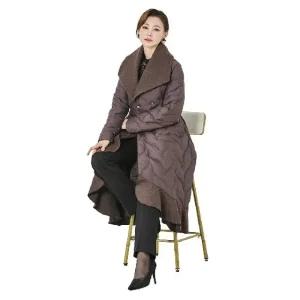 빅카라 캐시미어 패딩 롱 코트