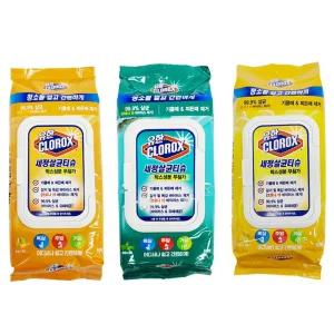 주방 화장실 바이러스 제거 세정 티슈 전자제품크리너 차내부세차