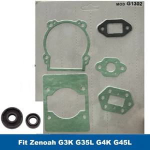 풀세트 가스켓 오일 씰 허스크바나 143R 제노아 G3K G35L G4K 3410 트리머 브러시 커터 실린더 머플러 호환