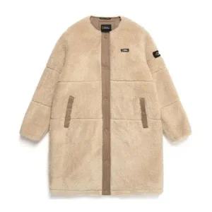 [롯데백화점]내셔널지오그래픽 여성 웨이젤라 FLEECE 뽀글이 롱기장 집업 N234WFJ130