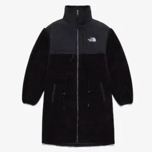 [롯데백화점]노스페이스 여성울리 플리스 코트 블랙 [NC4FQ85]